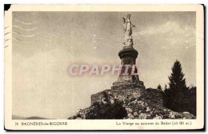 Old Postcard Bagneres de Bigorre The Madonna of the Summit Bedat