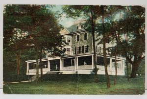 Blue Ridge Summitt, Pa., CHAPMAN MANOR Photo Postcard by Stover Hagerstown MD