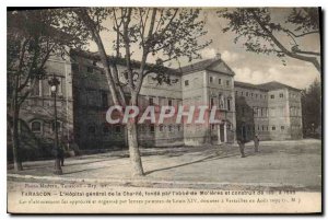 Old Postcard Tarascon Hospital General of Charity founded by the abbot of Mot...