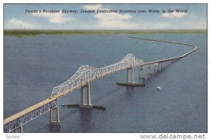 Florida's Sunshine Skyway, Longest continuous structure over water in the wor...