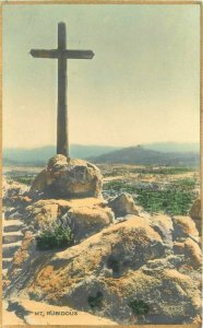 Hand Painted Martin Ross Mt Rubidoux 1920s Riverside California Postcard 9951
