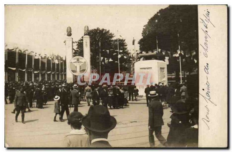 PHOTO CARD Roundabout Champs Elysees Exhibition Christ