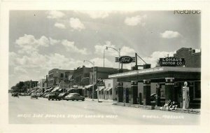 NE, O'Neil, Nebraska, Douglas Street, Ford, Lohaus Motor, RPPC