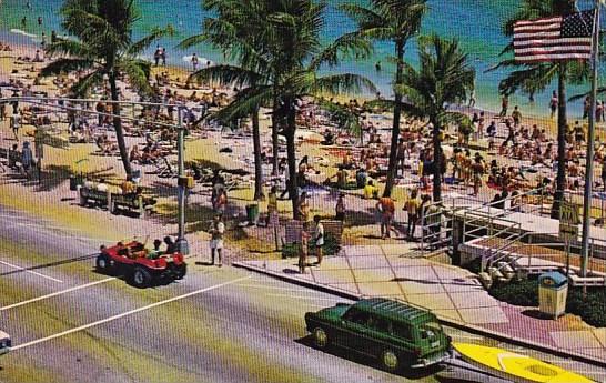 Las Olas Boulevard And The The Atlantic Fort Lauderdale Florida