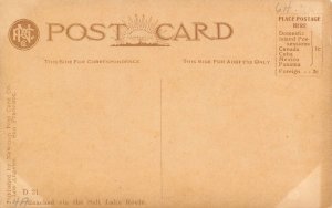 Bath House Long Beach California 1910c postcard