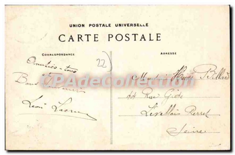 Old Postcard GUINGAMP view Gnrale