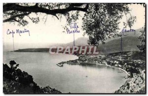 Menton Old Postcard View from the Boundary The cAp Martin