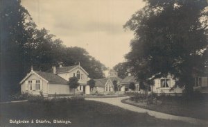 Sweden Solgården å Skärfa Blekinge RPPC 05.80