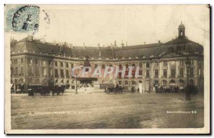 Bordeaux - Place de la Bourse - Old Postcard