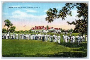 c1940 Ocean City Golf Club Somers Point New Jersey NJ Vintage Unposted Postcard