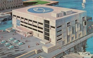 BOSTON, MA Massachusetts  NEW ENGLAND AQUARIUM~Artists Conception  Postcard