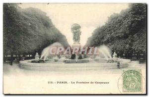 Paris - 6 - Fontaine Carpeaux - Old Postcard