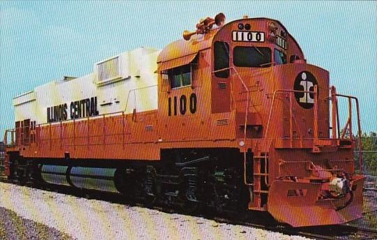 Illinois Central Railroad Alco Locomotive #1100