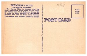 Montana Livingston  the Murray Hotel