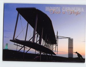 Postcard Wright Brothers National Memorial North Carolina USA