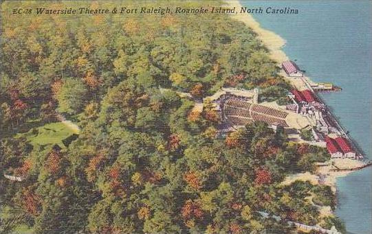 North Carolina Roanoke Island Waterside Theatre &  Fort Raleigh
