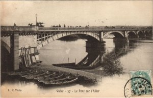 CPA vichy bridge over the Allier (1157640) 