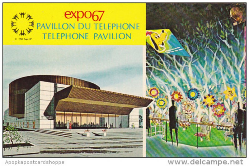 Canada Montreal Expo 67 Telephone Association Of Canada Pavilion