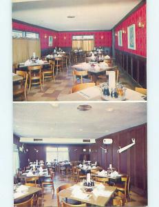 Unused Pre-1980 RESTAURANT SCENE Marshalltown Iowa IA hk4843