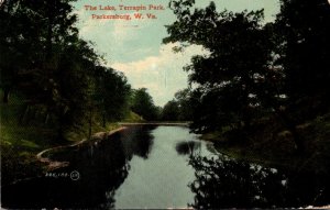 West Virginia Parkersburg Terrapin Park The Lake 1914