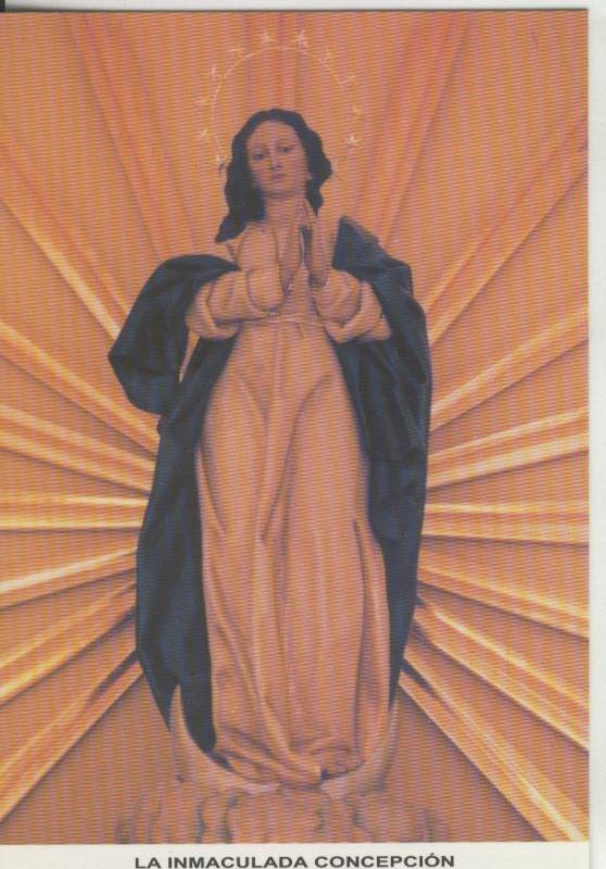 Postal 008974: Virgen La Inmaculada Concepcion, titular iglesia Archena, Murcia