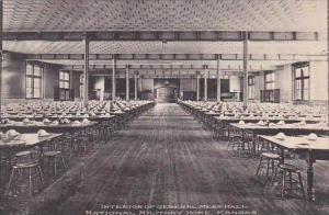 Kansas National Military Home Interior General Mess Hall Albertype