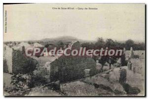 Old Postcard Cote De Saint Mihiel camp of the Romans