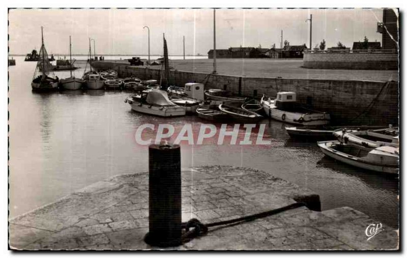 Old Postcard Chateau D Oleron Port