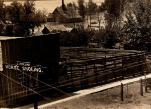 RPPC   Nebraska  E. Dorland  Horse Shoeing  Real Photo    Postcard   c1910