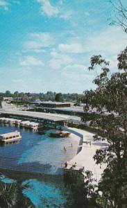 Florida Silver Springs Aerial View Of Beach & Boat Docks