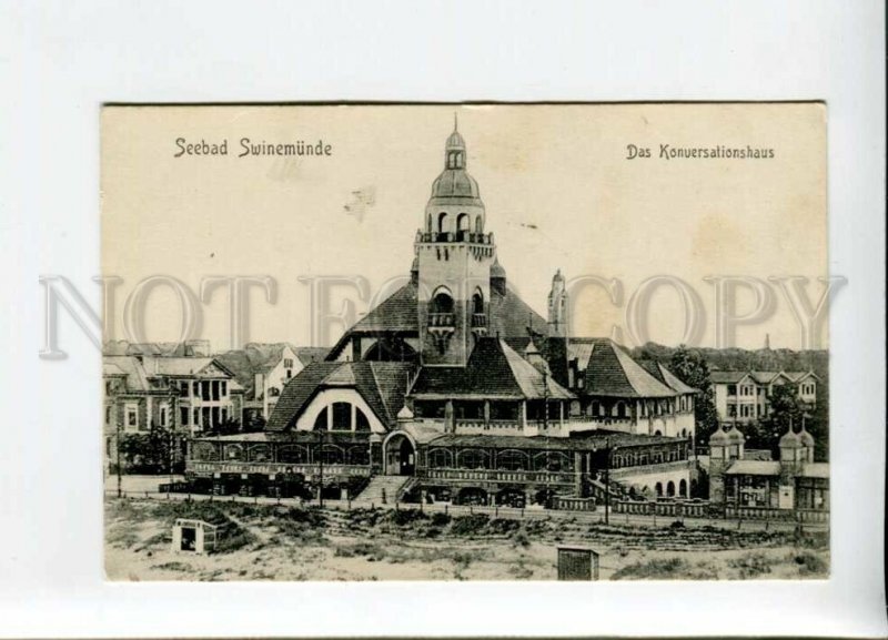 3155457 Poland Swinoujscie SWINEMUNDE Konversationshaus Vintage