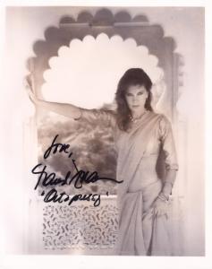 Maud Adams James Bond Octopussy 007 Girl Giant Hand Signed Photo