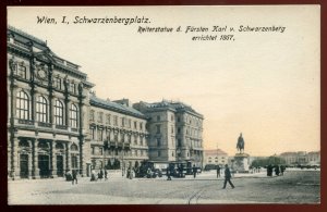 dc2040 - AUSTRIA Vienna/ Wien Postcard 1910s Schwarzenbergplatz