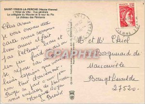 Postcard Modern Saint Yrieix la Perche Haute Vienne The City Hotel General view