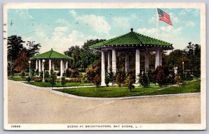 K45/ By Shore Long Island New York Postcard c1910 Brightwaters Pavilion 64