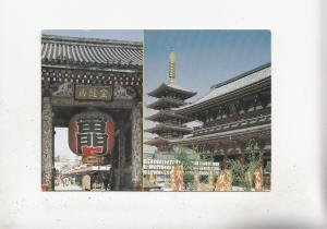 BF28049 japan sensoji temple the kaminarimon portal tokyo   front/back image