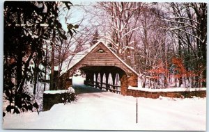 Postcard - Covered Bridge - Mentor, Ohio