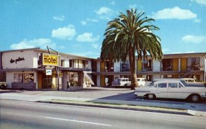 Vintage The Palms Motel Oakland, CA Postcard F84