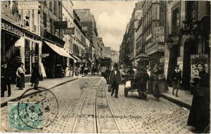 CPA PARIS 11e - Rue du Faubourg du Temple (78901)