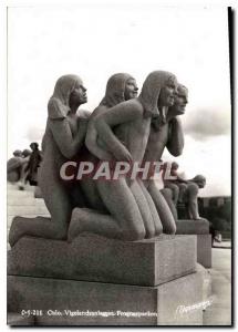 Postcard Modern Oslo Vigelandsanlegget Frognerparken