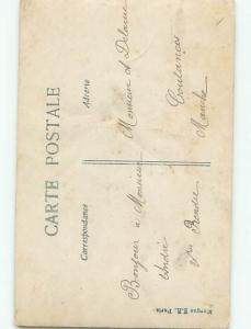 Old rppc KIDS - CHILDREN SCENE Great Postcard AB1893