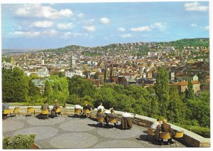 Germany. Stuttgart. Blick von der Karlshohe. Beautiful.  mint card.