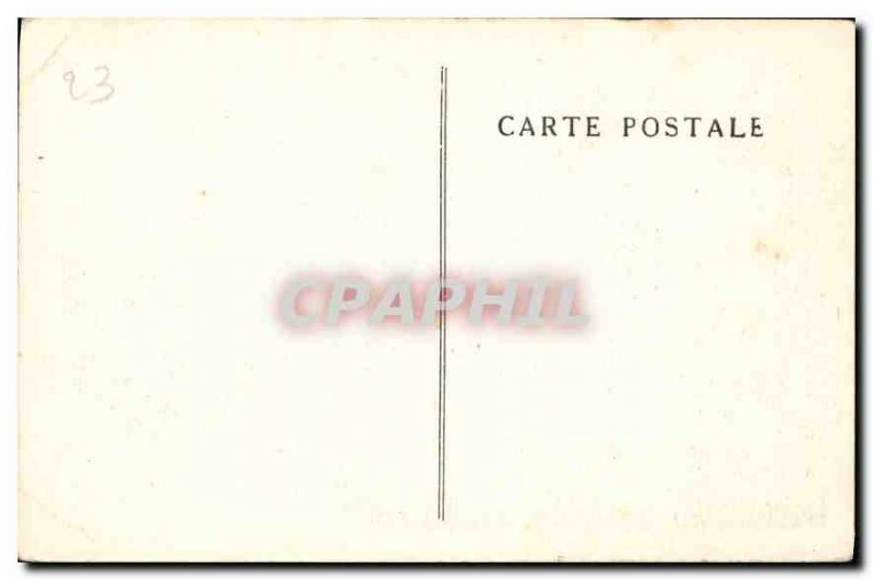 Postcard Old Jarnages Creuse Sully des Monts