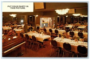 c1950's The Royal Oak Room Dining Room Shoreview Minnesota MN Vintage Postcard