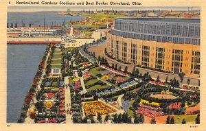 Horticultural stadium and boat docks Cleveland Ohio USA Baseball , Stadium Un...