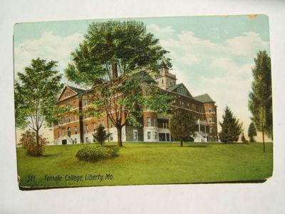 Old Female College-Liberty,MO/Missouri Postcard