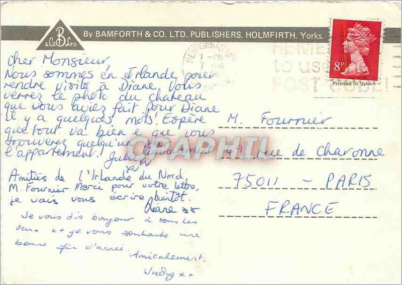 Modern Postcard Dunluce Castle Portrush