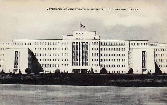 Texas Big Springs Veterans Administration Hospital Artvue