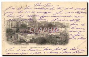 Old Postcard General view Bazas