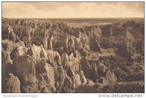 In The Badlands Nat Monument South Dakota Albertype